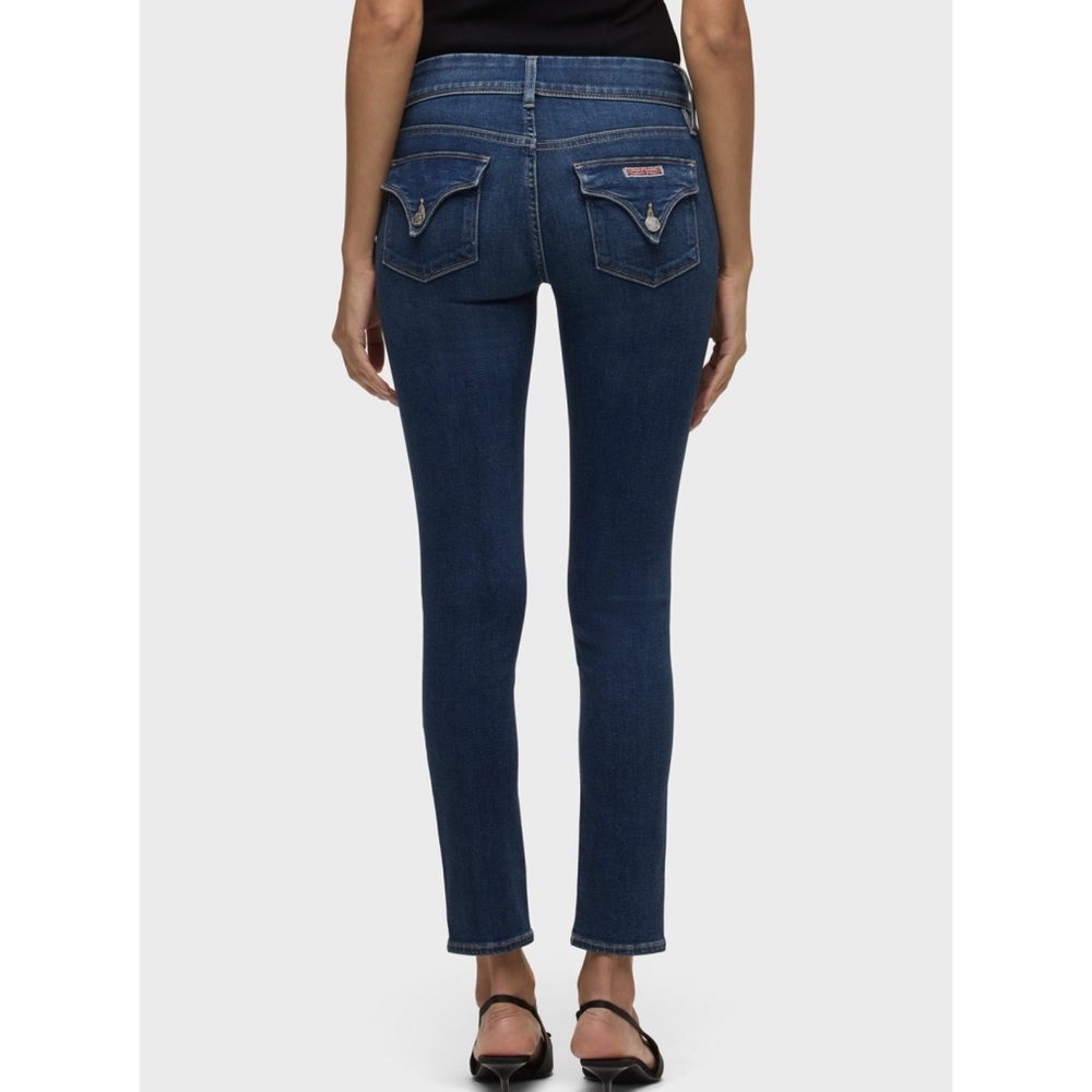 ❤️ Hudson Collin Flap Skinny Jeans Dark Wash Sz 32 - Picture 3 of 13